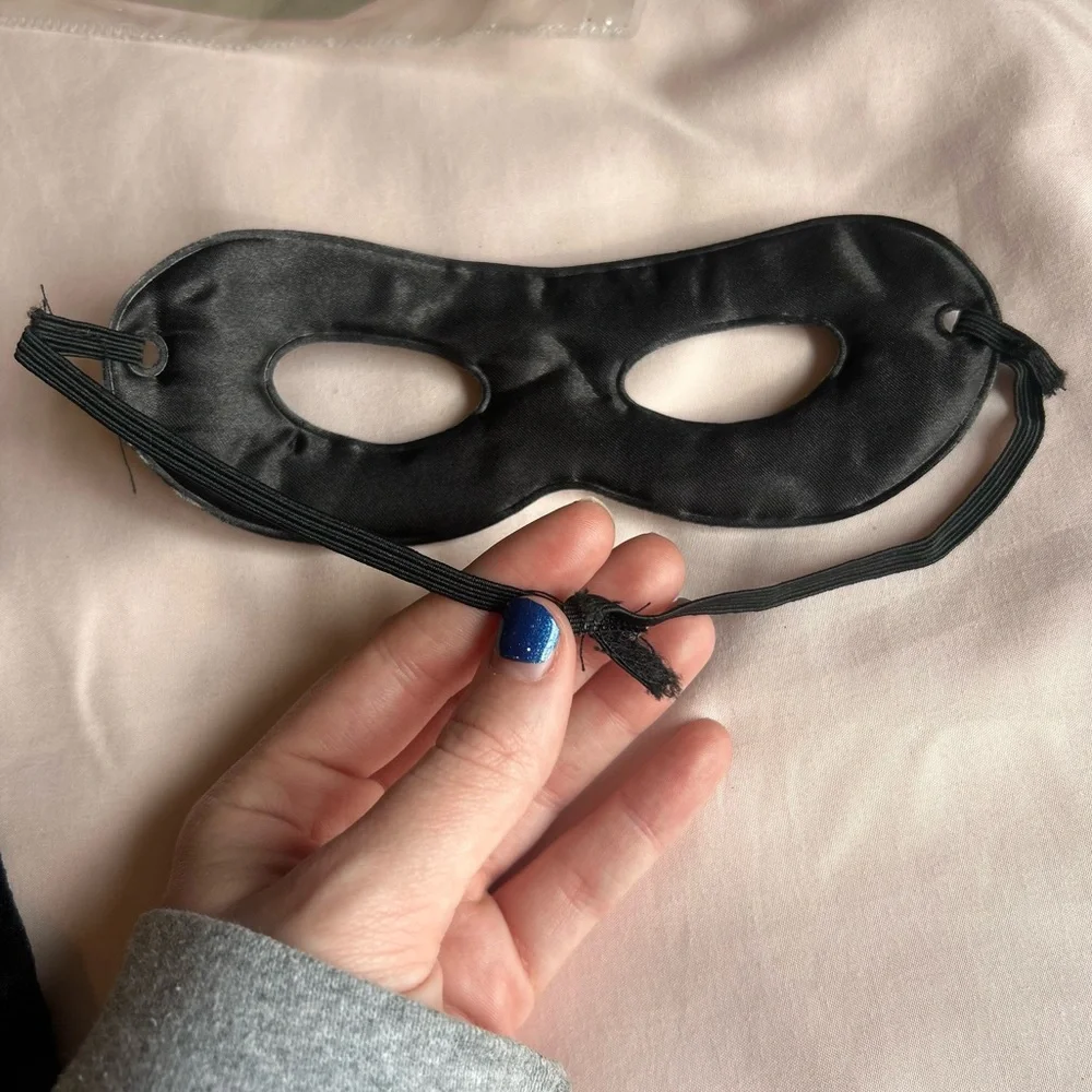 Boys Superhero Cape & Mask Set - One Size